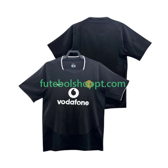 Camisola Homem Manchester United Retro Alternativa Equipamento 2004 2002 Manga Curta