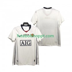 Camisola Homem Manchester United Champions League 2009 Retro Alternativa Equipamento 2008 Manga Curta