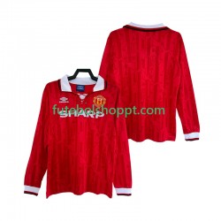 Camisola Homem Manchester United 1992 Retro Principais Equipamento 1994 Manga Comprida