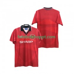 Camisola Homem Manchester United 1996 Retro Principais Equipamento 1994 Manga Curta