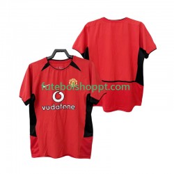 Camisola Homem Manchester United Retro Principais Equipamento 2004 2002 Manga Curta
