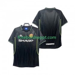 Camisola Homem Manchester United Retro Terceiro Equipamento 1998 1999 Manga Curta