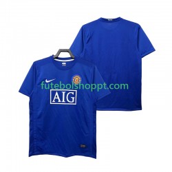 Camisola Homem Manchester United 2009 Retro Terceiro Equipamento 2008 Manga Curta