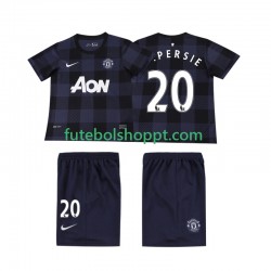 Camisola Júnior Manchester United V PERSIE 20 2013 2014 Retro Alternativa Equipamento Manga Curta