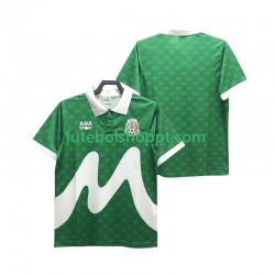 Camisola Homem México 1995 Retro Principais Equipamento Manga Curta