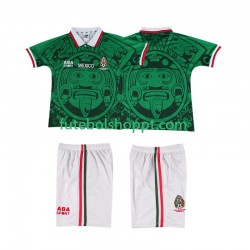 Camisola Júnior México Retro Principais Equipamento 1998 Manga Curta