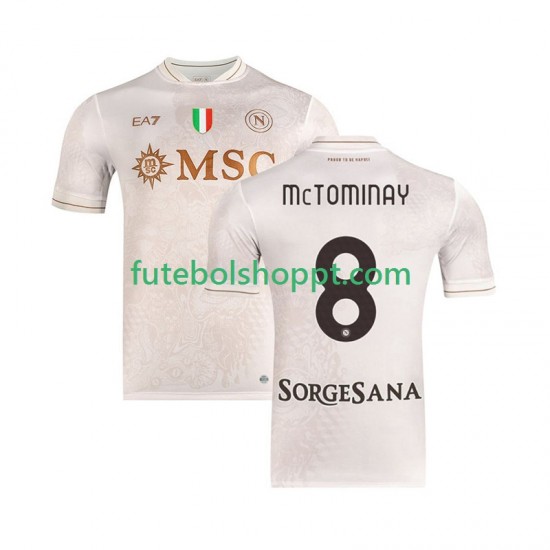 Camisola Homem Napoli Scott McTominay 8 Alternativa Equipamento 2025-2026 Manga Curta