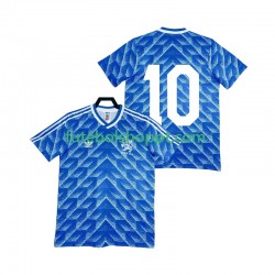 Camisola Homem Países Baixos 10 Retro Alternativa Equipamento 1998 Manga Curta