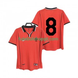 Camisola Homem Países Baixos 8 Retro Principais Equipamento 1998 Manga Curta