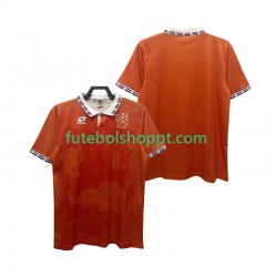 Camisola Homem Países Baixos 1996 Retro Principais Equipamento Manga Curta