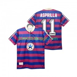 Camisola Homem Newcastle United ASPRILLA 11 1995 1997 Retro Alternativa Equipamento Manga Curta