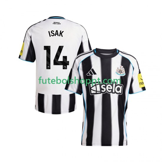 Camisola Homem Newcastle United Alexander Isak 14 Principais Equipamento 2025-2026 Manga Curta