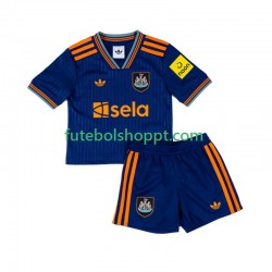 Camisola Júnior Newcastle United Terceiro Equipamento 2025-2026 Manga Curta
