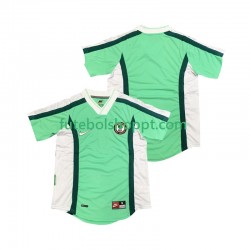 Camisola Homem Nigéria Retro Principais Equipamento 1998 Manga Curta