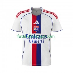 Camisola Homem Olympique Lyonnais Principais Equipamento 2025-2026 Manga Curta Camisola Homem Olympique Lyonnais Principais Equipamento 2025-2026 Manga Curta