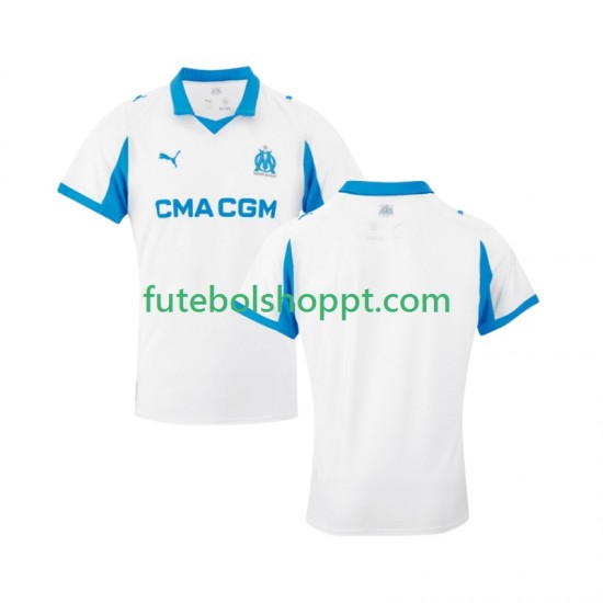 Camisola Homem Olympique de Marseille Principais Equipamento 2025-2026 Manga Curta