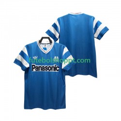 Camisola Homem Olympique de Marseille Retro Alternativa Equipamento 1990 Manga Curta
