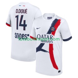 Camisola Homem Paris Saint-Germain Desire Doue 14 Alternativa Equipamento 2025-2026 Manga Curta