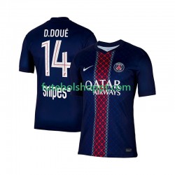Camisola Homem Paris Saint-Germain Desire Doue 14 Principais Equipamento 2025-2026 Manga Curta