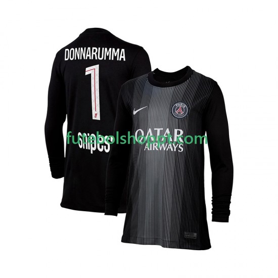 Camisola Homem Paris Saint-Germain Gianluigi Donnarumma 1 Guarda-redes Principais Equipamento 2025-2026 Manga Comprida