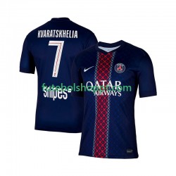 Camisola Homem Paris Saint-Germain Khvicha Kvaratskhelia 7 Principais Equipamento 2025-2026 Manga Curta Camisola Homem Paris Saint-Germain Khvicha Kvaratskhelia 7 Principais Equipamento 2025-2026 Manga Curta