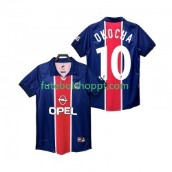 Camisola Homem Paris Saint-Germain OKOCHA 10 Retro Principais Equipamento 1998 1999 Manga Curta