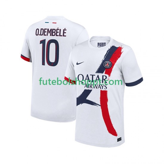 Camisola Homem Paris Saint-Germain Ousmane Dembele 10 Alternativa Equipamento 2025-2026 Manga Curta