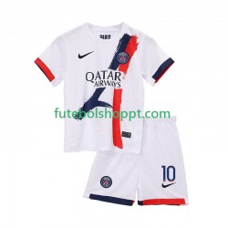 Camisola Júnior Paris Saint-Germain Ousmane Dembele 10 Alternativa Equipamento 2025-2026 Manga Curta