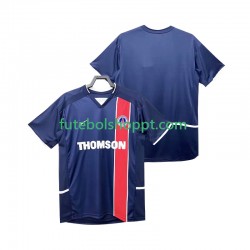 Camisola Homem Paris Saint-Germain 2003 Retro Principais Equipamento 2002 Manga Curta
