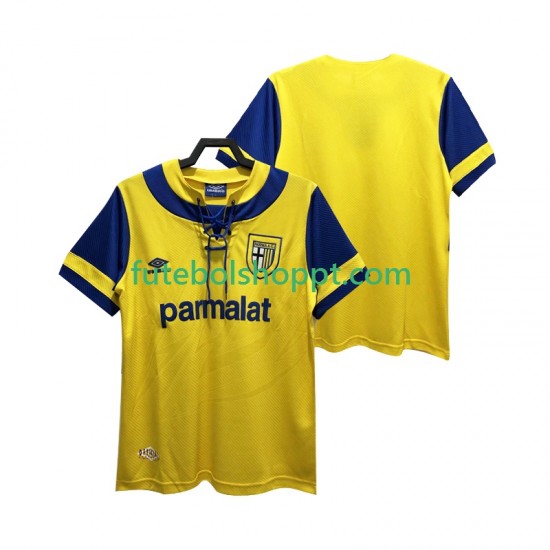 Camisola Homem Parma 1993 1995 Retro Alternativa Equipamento Manga Curta