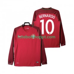 Camisola Homem Portugal BERNARDO 10 2016 Retro Principais Equipamento Manga Comprida