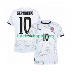 Camisola Homem Portugal Bernardo Silva 10 Alternativa Equipamento 2025-2026 Manga Curta
