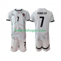 Camisola Júnior Portugal Cristiano Ronaldo 7 Alternativa Equipamento 2025 Manga Curta