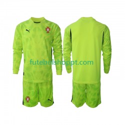 Camisola Júnior Portugal Guarda-redes Principais Equipamento 2025 Manga Comprida