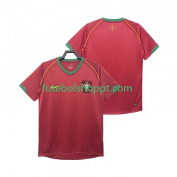 Camisola Homem Portugal Retro Principais Equipamento 2006 Manga Curta