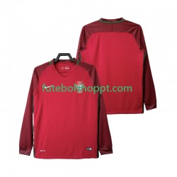 Camisola Homem Portugal 2016 Retro Principais Equipamento Manga Comprida