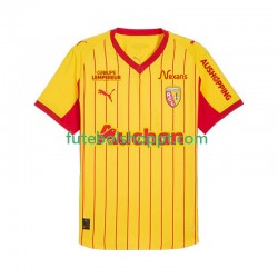 Camisola Homem RC Lens Principais Equipamento 2025-2026 Manga Curta Camisola Homem RC Lens Principais Equipamento 2025-2026 Manga Curta