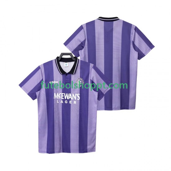 Camisola Homem Rangers 1993 Retro Terceiro Equipamento 1994 Manga Curta