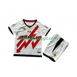 Camisola Júnior Rayo Vallecano Alternativa Equipamento 2024-2025 Manga Curta
