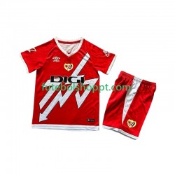 Camisola Júnior Rayo Vallecano Principais Equipamento 2024-2025 Manga Curta
