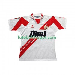 Camisola Homem Rayo Vallecano 1995 Retro Principais Equipamento 1994 Manga Curta