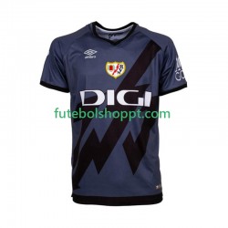Camisola Homem Rayo Vallecano Terceiro Equipamento 2024-2025 Manga Curta