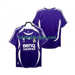 Camisola Homem Real Madrid 2007 Retro Alternativa Equipamento 2006 Manga Curta