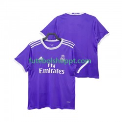Camisola Homem Real Madrid 2016 2017 Retro Alternativa Equipamento Manga Curta
