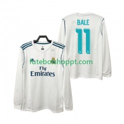 Camisola Homem Real Madrid BALE 11 2017 2018 Retro Principais Equipamento Manga Comprida