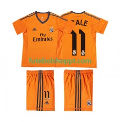 Camisola Júnior Real Madrid BALE 11 2013 2014 Retro Terceiro Equipamento Manga Curta