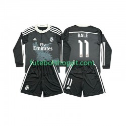Camisola Júnior Real Madrid Bale 11 2014 2015 Retro Terceiro Equipamento Manga Comprida
