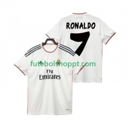 Camisola Homem Real Madrid Cristiano Ronaldo 7 2013 2014 Retro Principais Equipamento Manga Curta