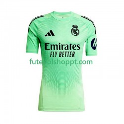 Camisola Homem Real Madrid Guarda-redes Alternativa Equipamento 2025-2026 Manga Curta
