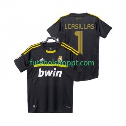 Camisola Homem Real Madrid I.CASILLAS 1 2012 Guarda-redes Retro Alternativa Equipamento 2011 Manga Curta